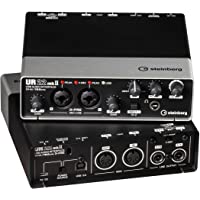 Steinberg UR22 mkII 2.0 channels USB - Tarjeta de sonido (2.0 canales- 24 bit- USB- Windows 10- Mac OS X 10.10 Yosemite…